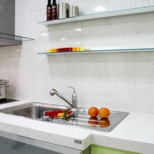 white quartz worktops