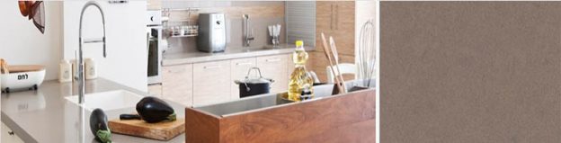 ginger quartz worktops in london