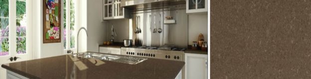 wild rice quartz worktops