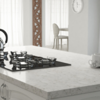 white quartz worktops