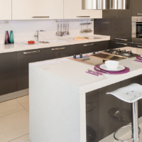 white quartz worktops