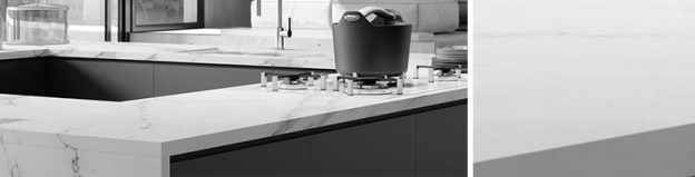 calacata quartz worktops in london