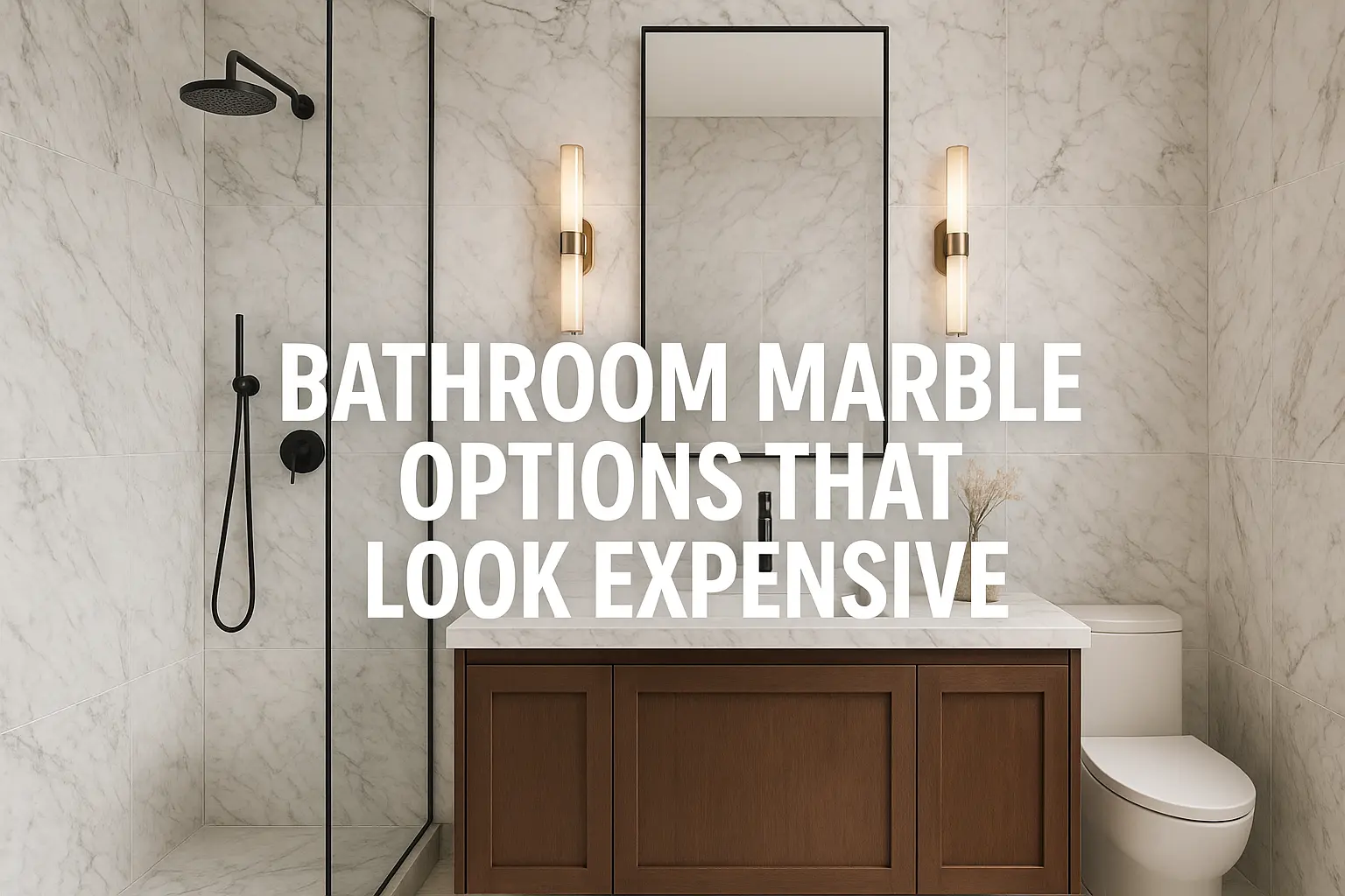 bathroom marble