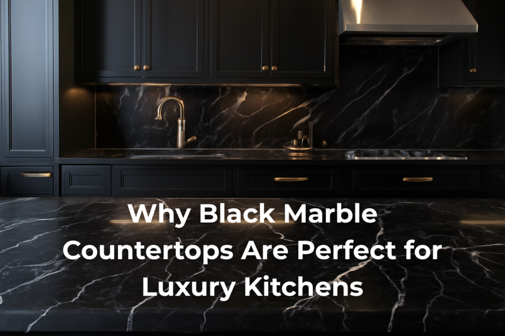 Why Black Marble Countertops Are the Best Choice for Luxury Kitchens