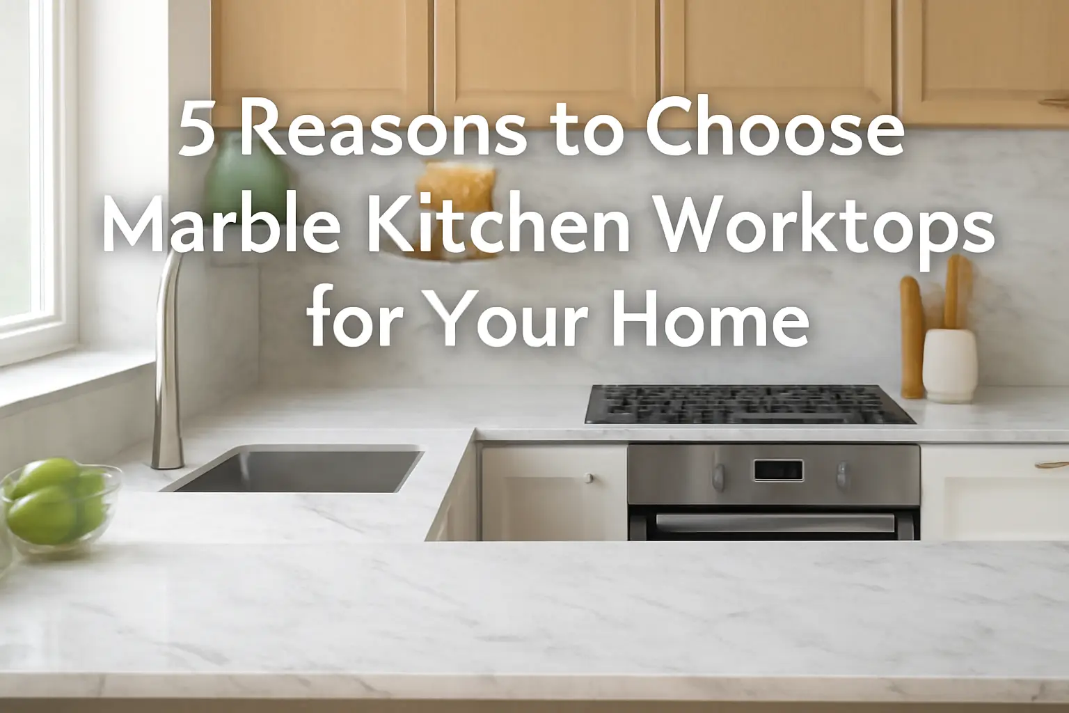 marble kitchen worktops